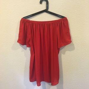 Vince Camuto Tops - Vince Camuto red off the shoulder top Vince Camuto Tops - Vince Camuto red off the shoulder top